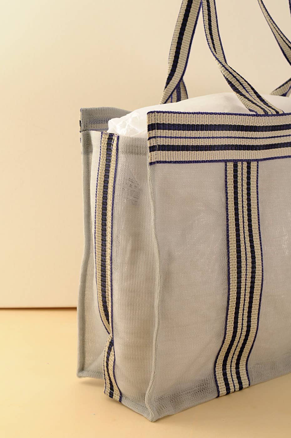 BAOBAB Recycled nylon beach bag, grey
