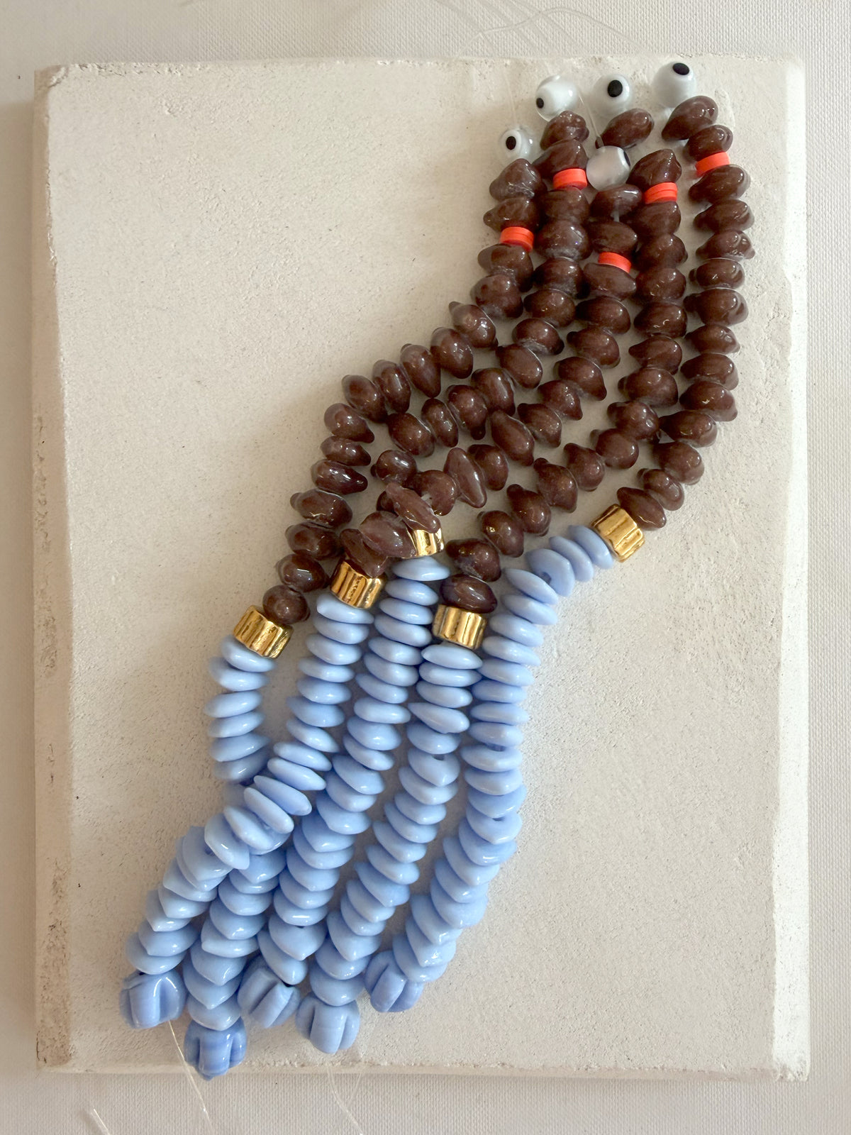 Hencla x Honour Apparel bracelet no.1 (Sky Blue x Choc)