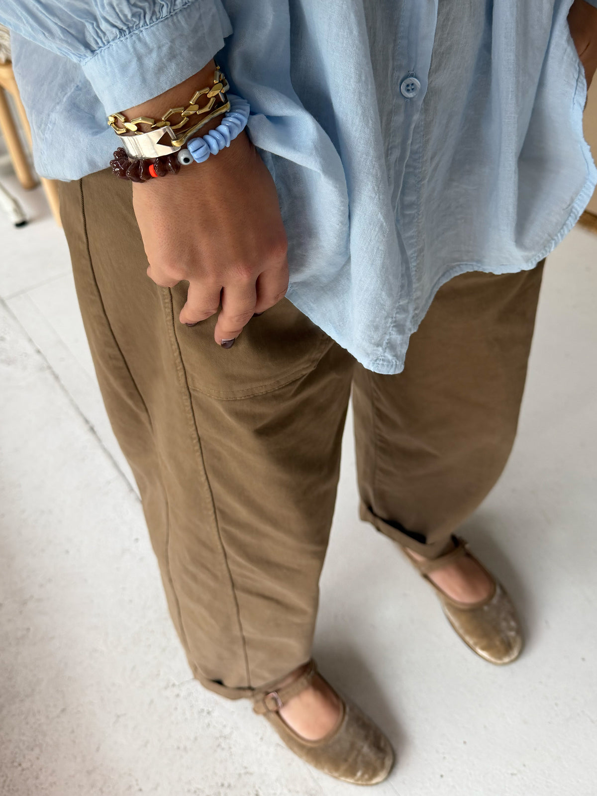 Hencla x Honour Apparel bracelet no.1 (Sky Blue x Choc)