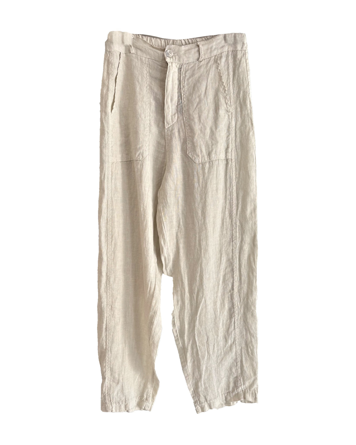 Made in Italy - Linen Pocket Pant