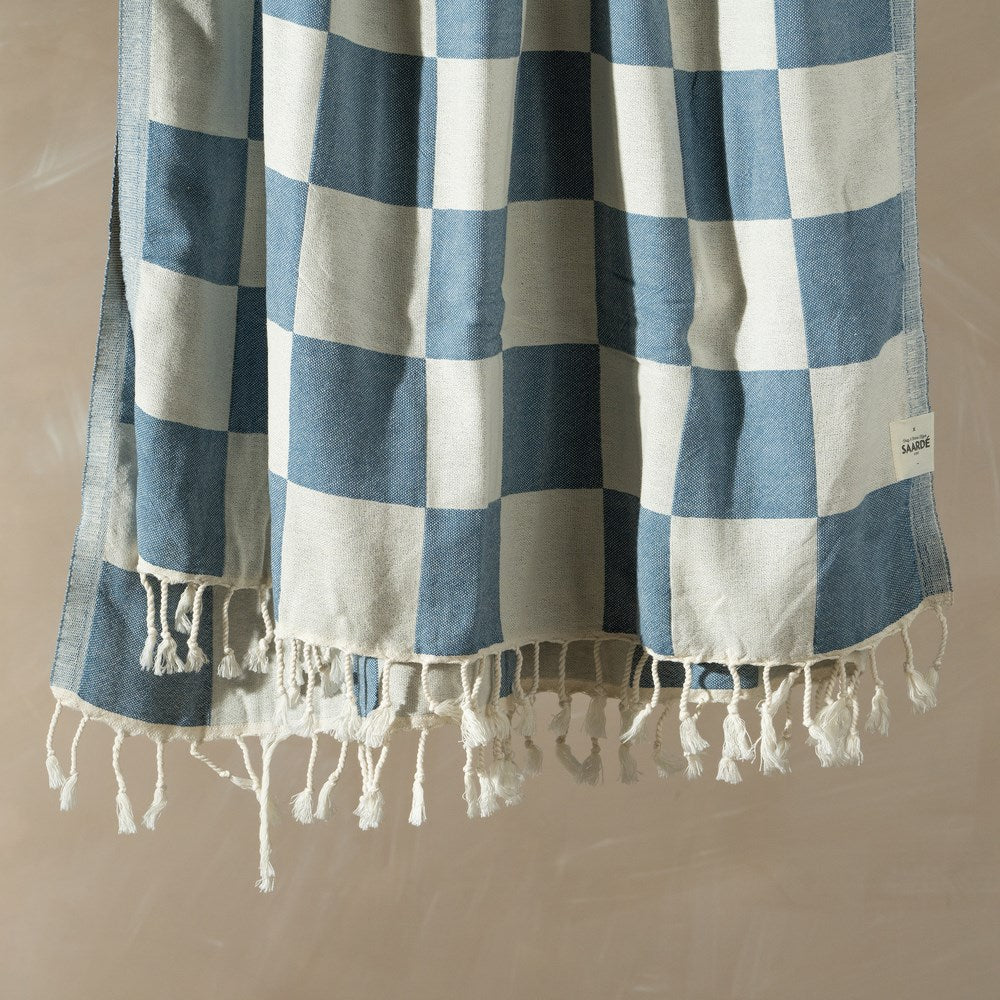 Saardé Checkered Beach Towel