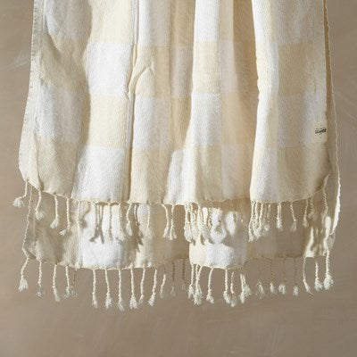 Saardé Checkered Beach Towel