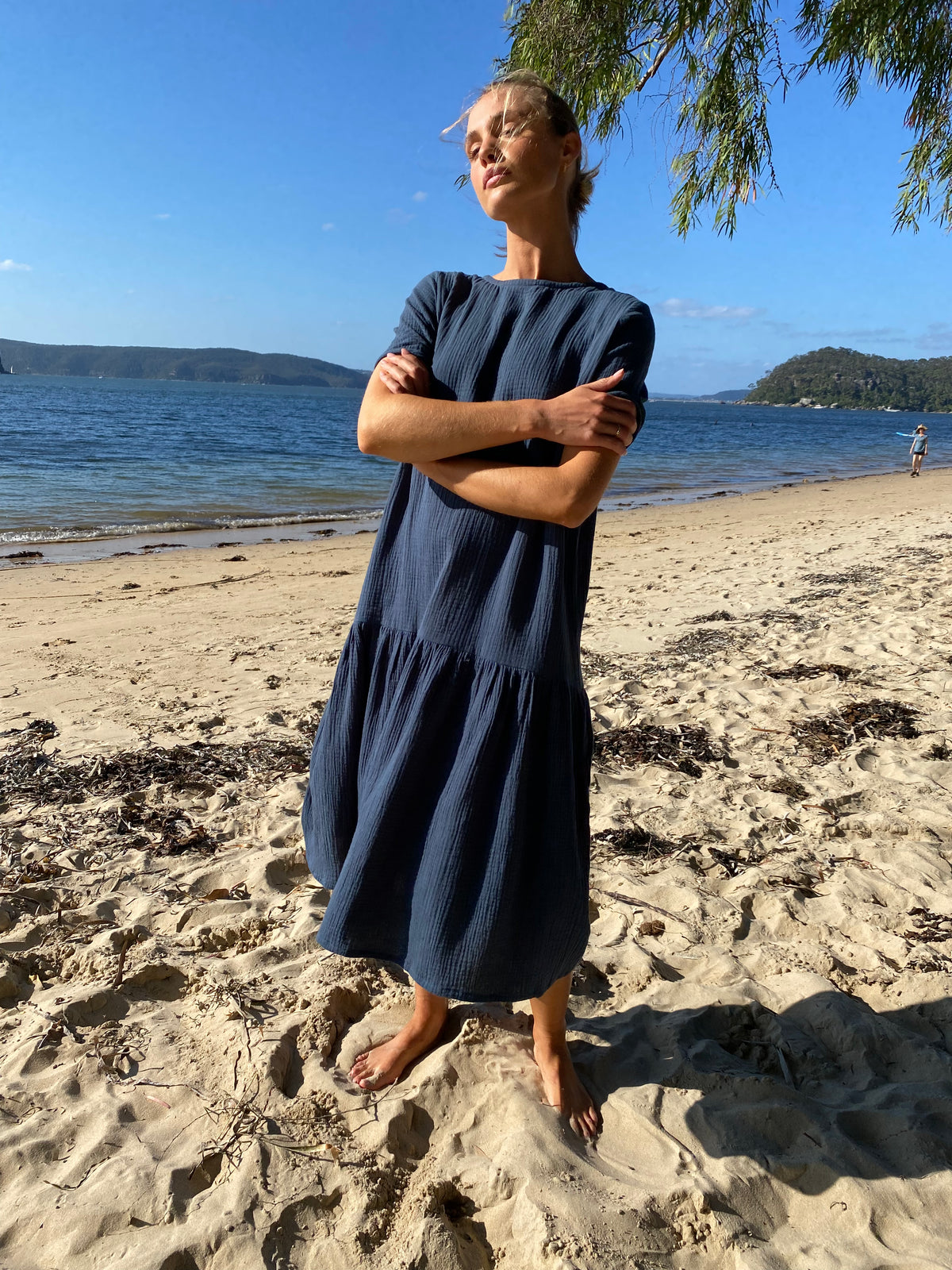 Play Smart Dress Short Sleeve Midi