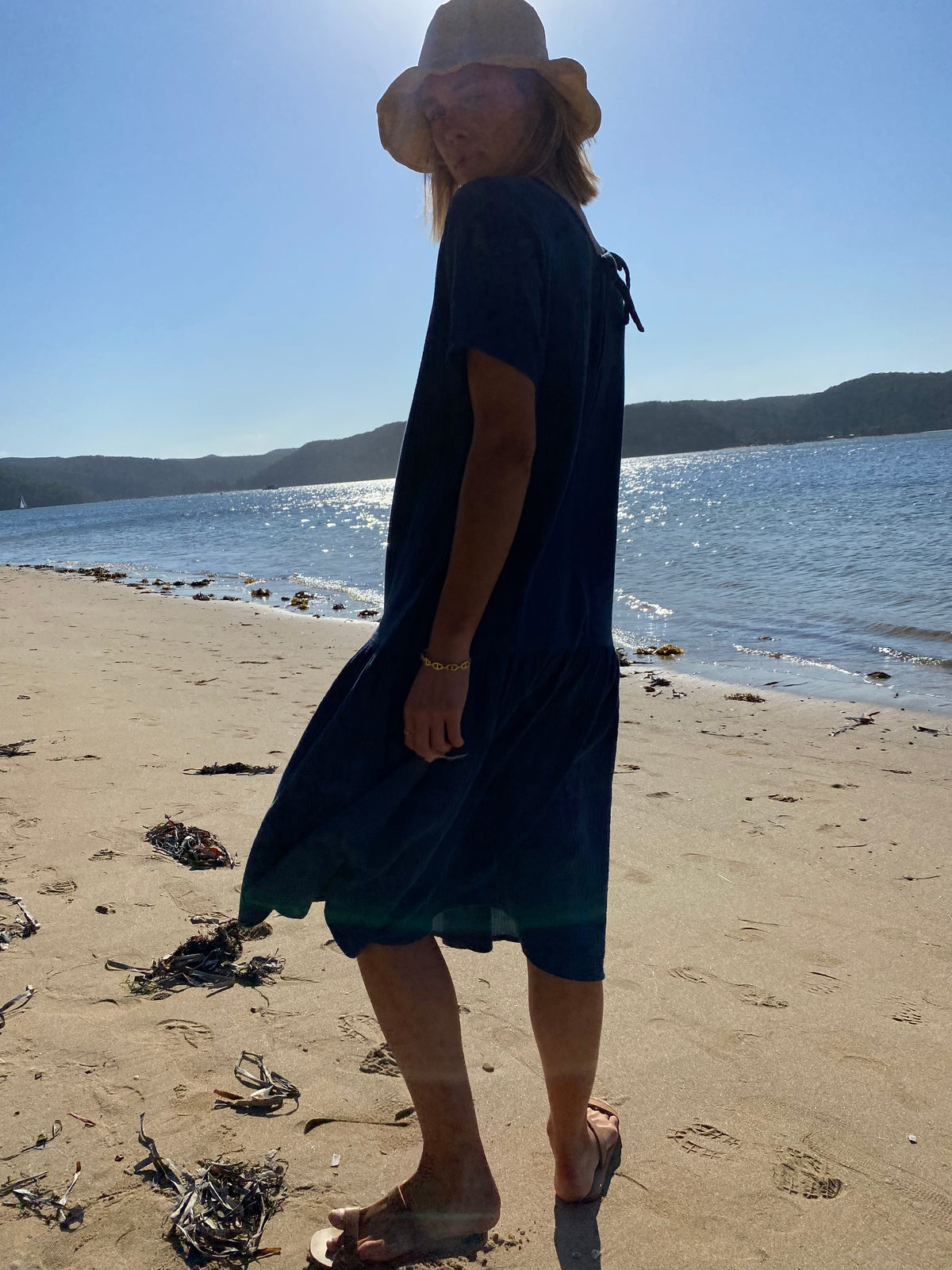 Play Smart Dress Short Sleeve Midi