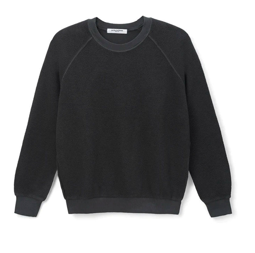 Perfect White Tee- Ziggy Inside out Sweatshirt