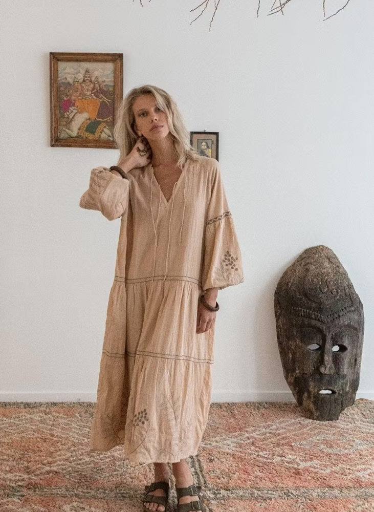 Blow Horn Neem Dress