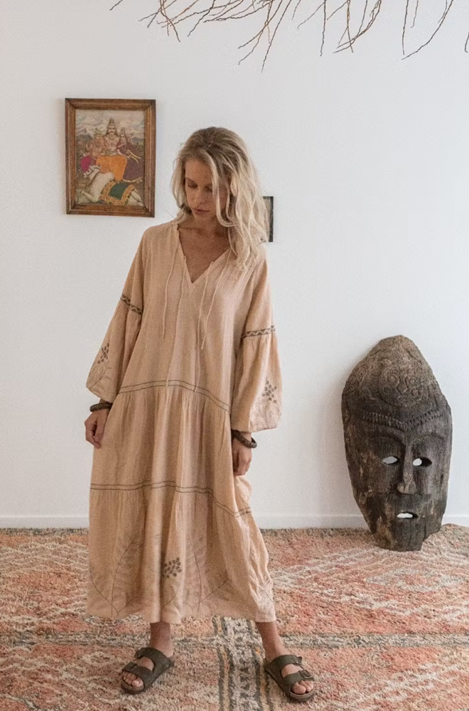 Blow Horn Neem Dress