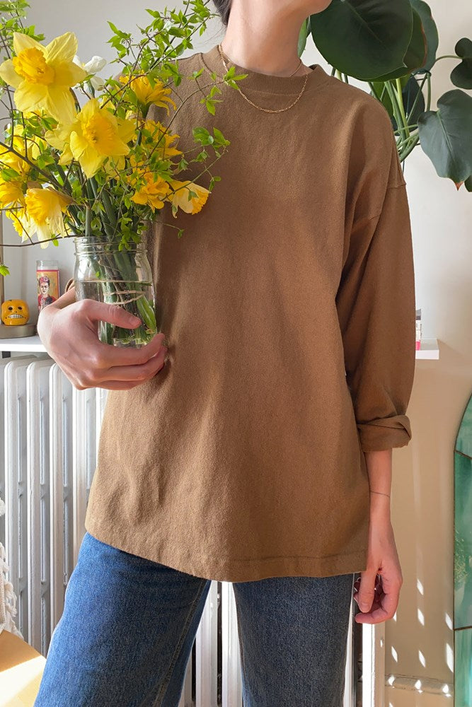 Le Bon Sunday Tee - Natural (PREORDER 1ST WEEK SEPT)